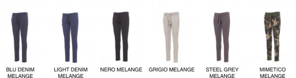 PANTALONE PAYPER IN FELPA COLLEGE LADY