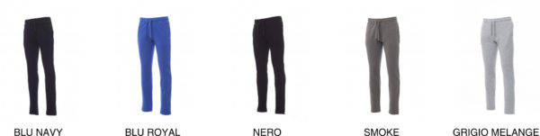 PANTALONE PAYPER IN FELPA JOGGING PLUS