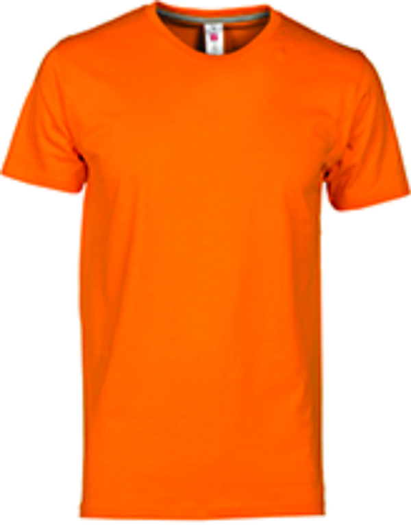 SUNSET T-SHIRT 100% COTONE MEZZA MANICA COTONE FINISSIMO
