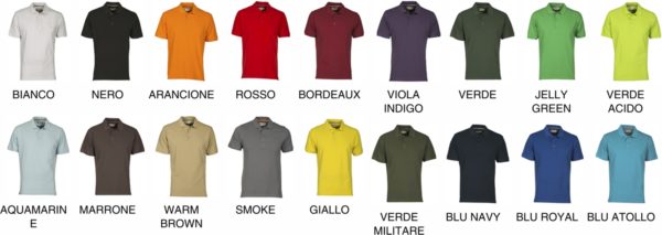 VENICE POLO MANICHE CORTE UOMO PAYPER 100% COTONE PIQUET - immagine 2