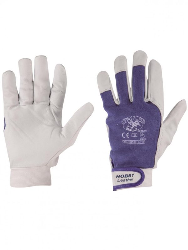 Guanto con palmo in fiore payper HOBBYLEATHER