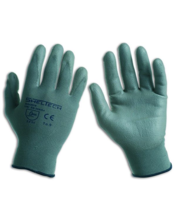 RT GGU018 GUANTO NYLON E POLIURETANO GRIGIO