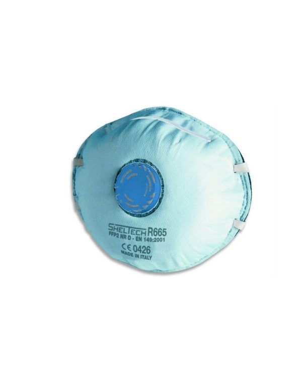 RT R665 RESPIRATORE SHELTECH FFP2 NR D CON VALVOLA
