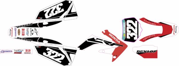 ART.025 HONDA CRF 250 2008