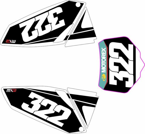 ART.025 TRIM HONDA 250 2008