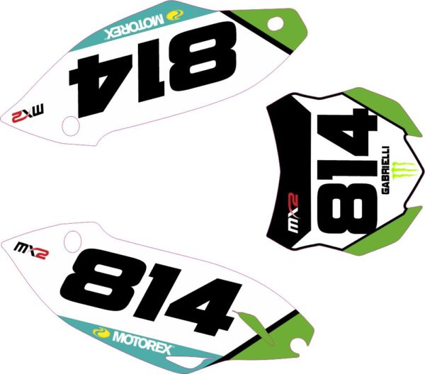 ART.012 TRIM KAWASAKI 250 2016